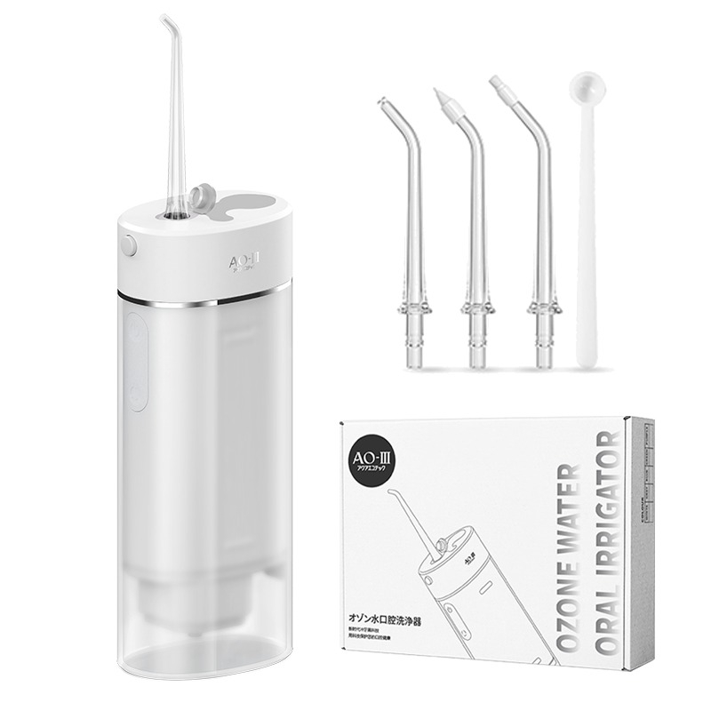 Irrigador dental con generador de Ozono